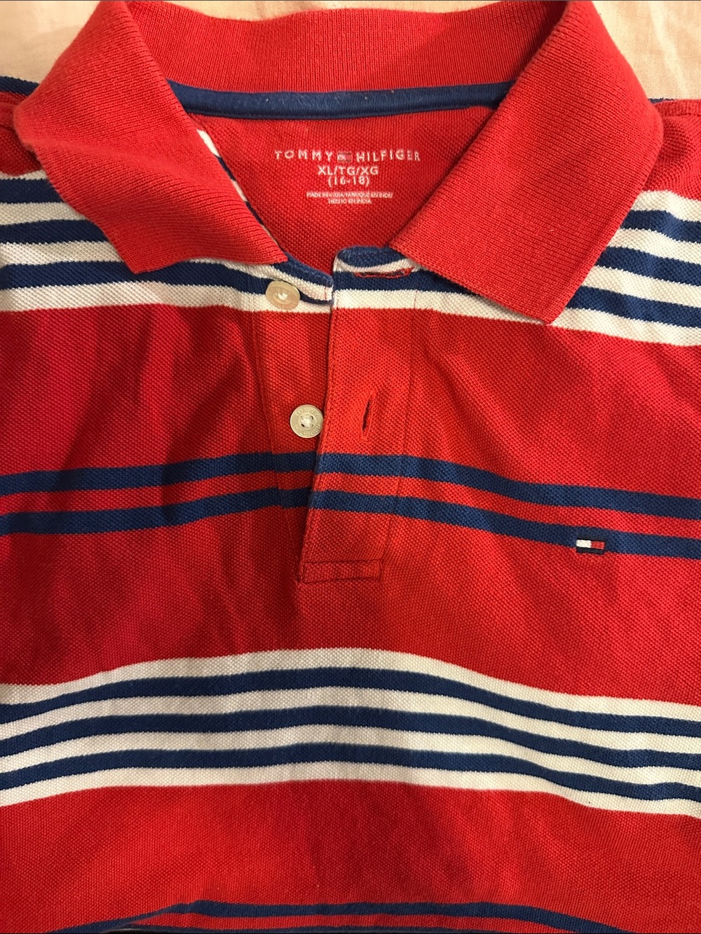 Tommy Hilfiger boys 16-18 polos